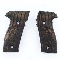 sigsauer p226 226's elite handgun walnut grips model-32