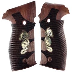 sigsauer p226 226's elite handgun walnut grips model-33