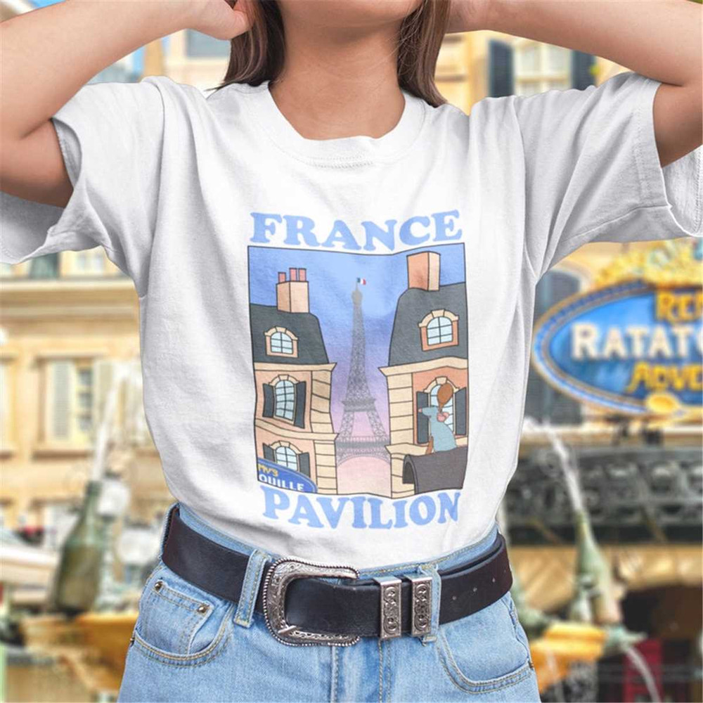 France Pavilion Illustration T-Shirt.jpg
