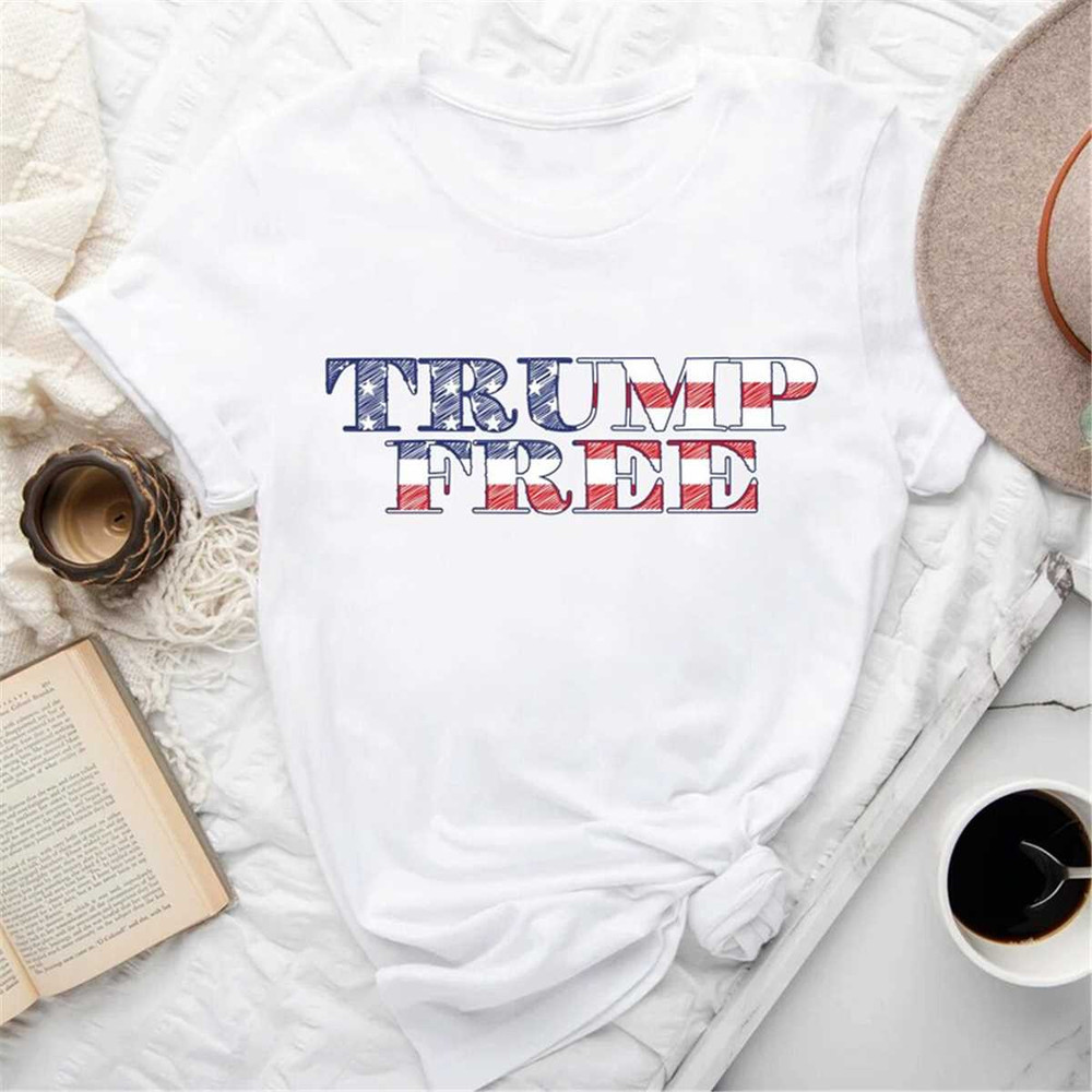 FREE TRUMP, Let Trump Go, Republican Cut Shirt, Political Shirt, Trump Shirt.jpg