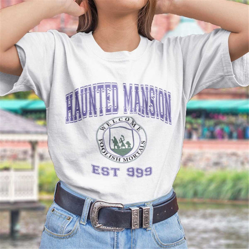 Haunted Mansion College Style T-Shirt.jpg