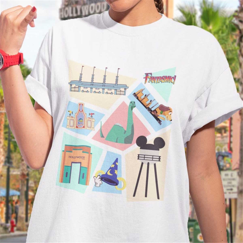 Hollywood Studios Retro 90's Style T-Shirt.jpg