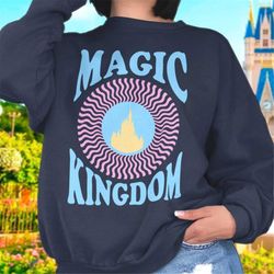 magic kingdom 70s style sweatshirt