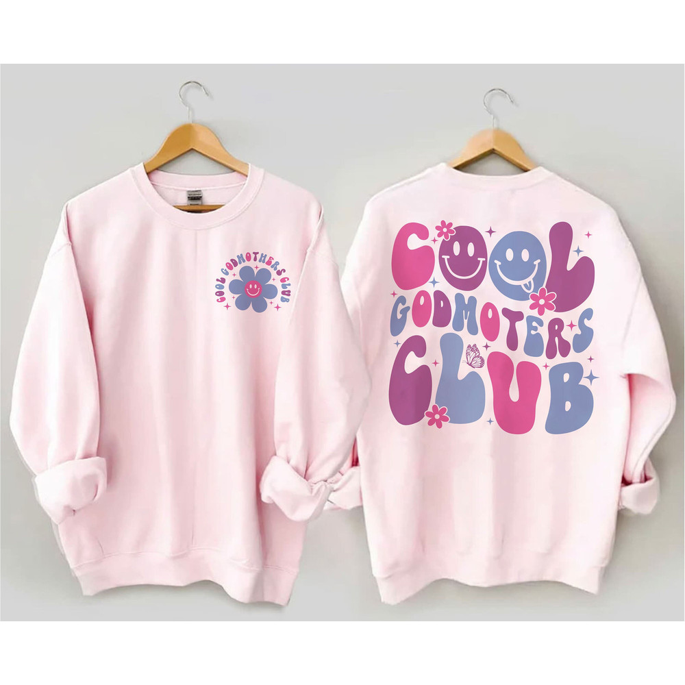 Cool Godmothers Club Shirt, Godmother Sweatshirt, God Mother Proposal, Godmom Gifts, Mother Gifts for Women, God Mother, Godmama Shirt.jpg
