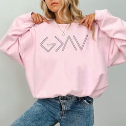 god is greater than the highs and lows sweatshirt, hoodie bible jesus lover gift christian shirt bible verse sweatshi
