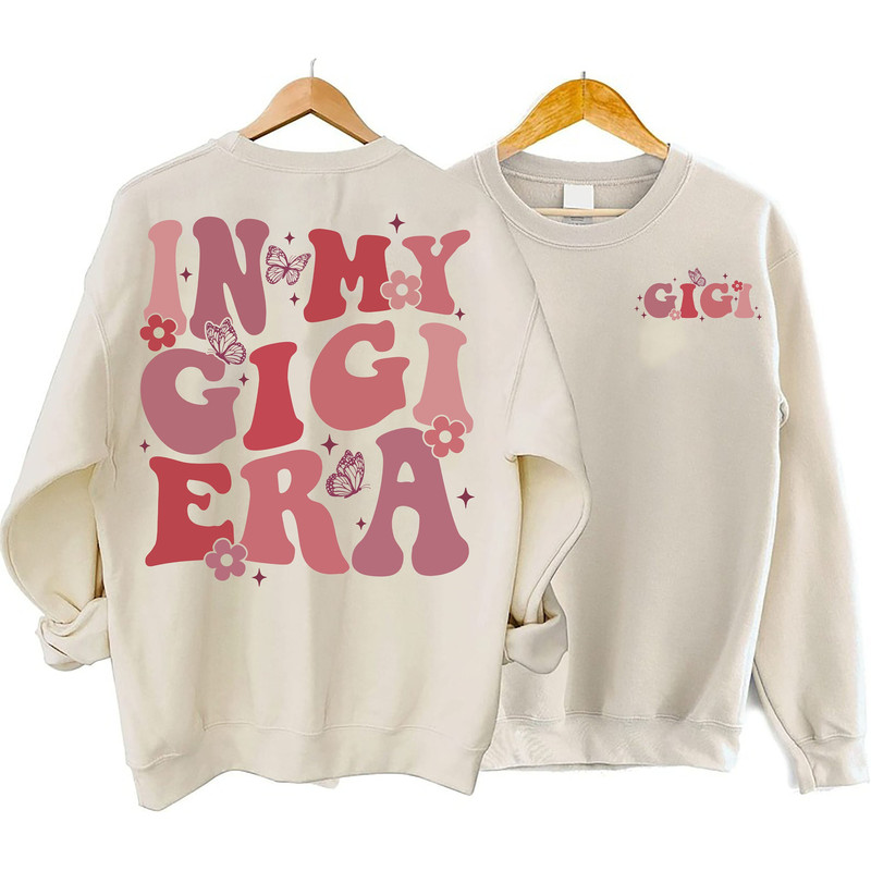 Retro In My Gigi Era Sweatshirt, Gigi Sweater, Funny Gigi Hoodie, Grandma Tee, Gift for Grandma, Proud New Grandma Shirt, Grandma Gift.jpg