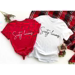 sixty-licious, 60th birthday gift, birthday shirt, 1963 t-shirt, sixty shirt, 60th birthday shirt, gift for her, 60th bi