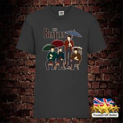the beatles music band musician men women kids children child boys girls t shirt unisex t-shirt