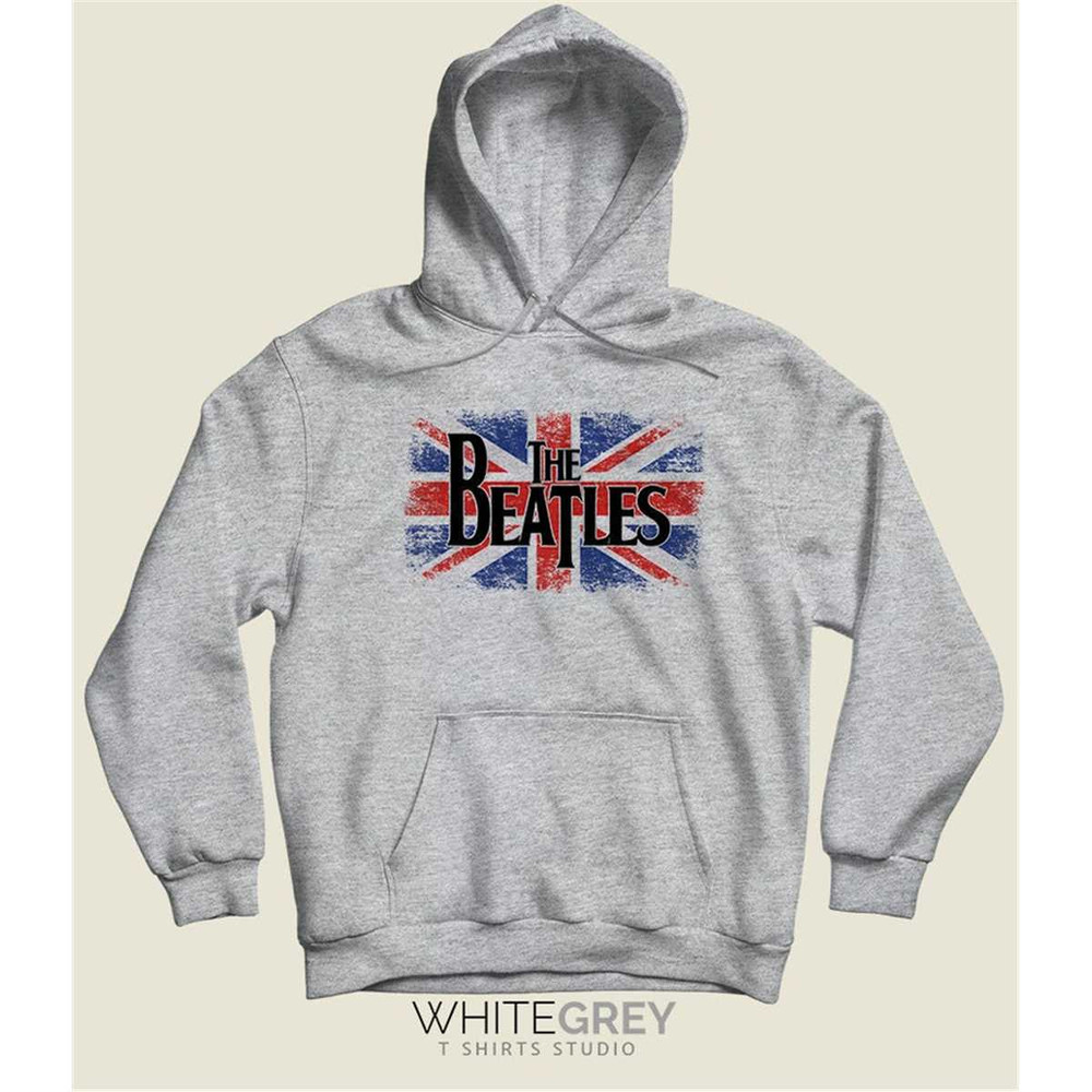 The Beatles T shirt UK Flag Grunge Hoodies Sweatshirts Unisex Women's Men's.jpg