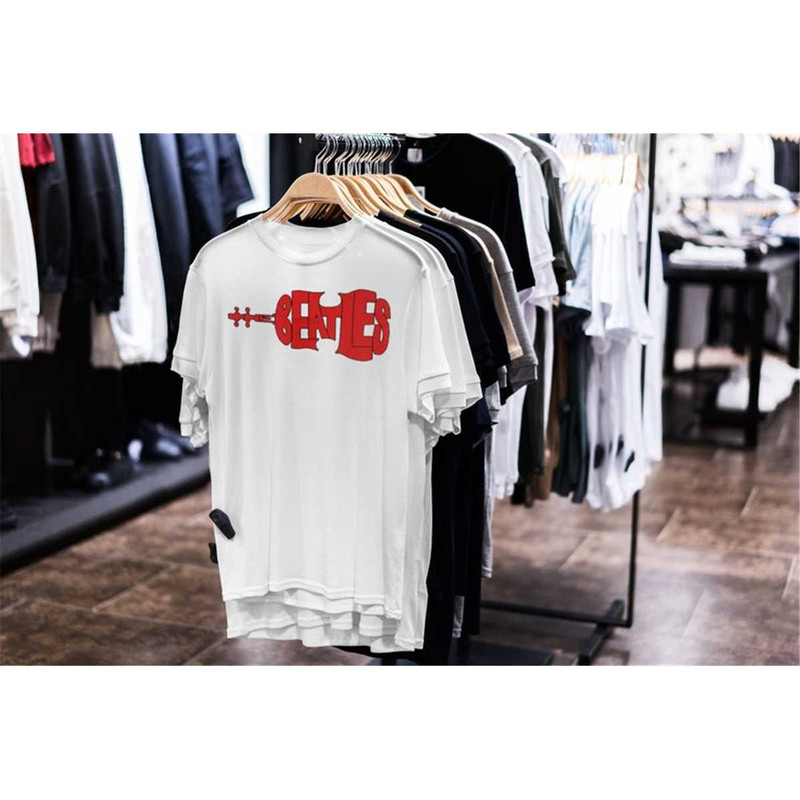 The Beatles, Guitar, T-shirt, Vintage T-Shirt, The Beatles Shirt, Retro, Rock N Roll, For Beatles Lover, Beatles Gift, U.jpg