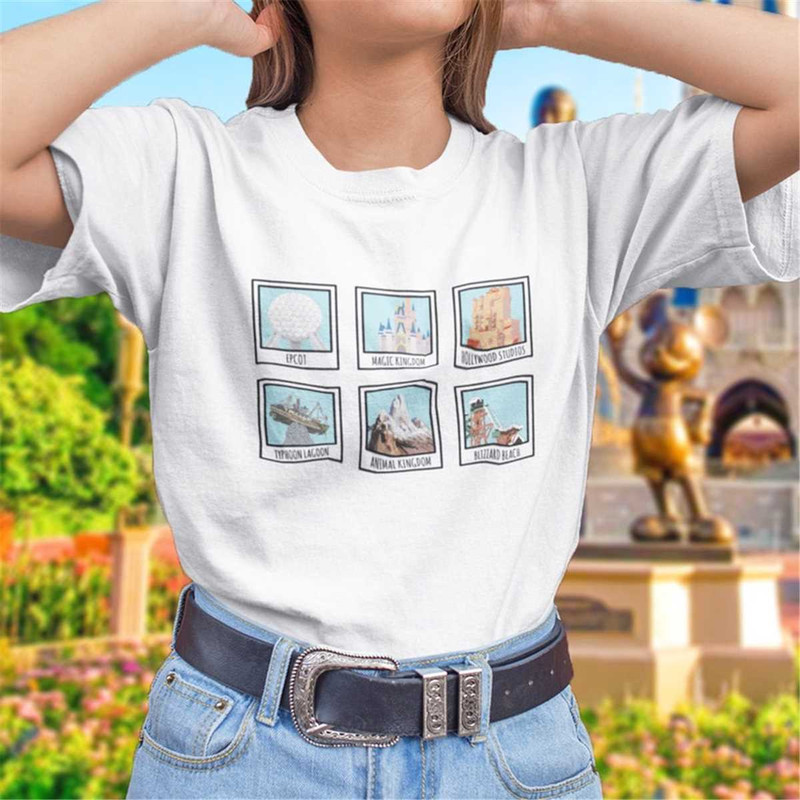 WDW All 6 Parks Polaroid T-Shirt.jpg