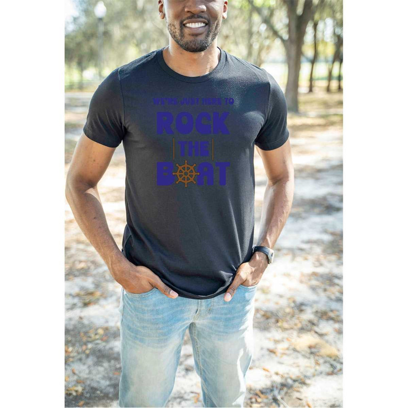 We Are Just Here To Rock The Boat Shirt Gift For New Dad, Gift For Him, Gift For Dad, Dad Gift From Wife, Dad Birthday G.jpg
