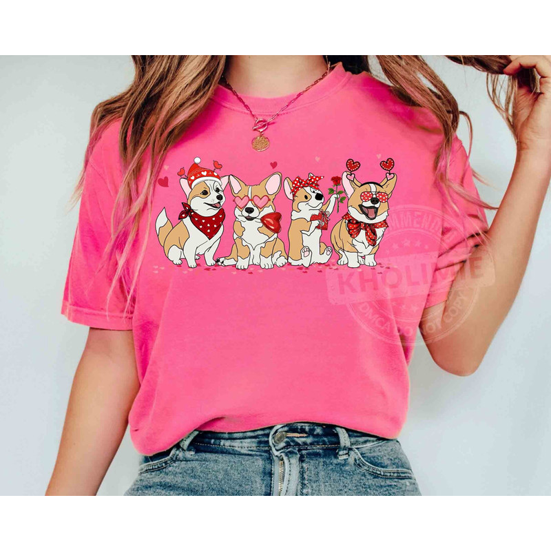 Corgi Valentines Shirt, Valentines Dog Sweatshirt, Love Shirt, Corgi Lover Shirt, Dog Lover Shirt, Corgi Mom Shirt, Dog Mom Sweatshirt.jpg