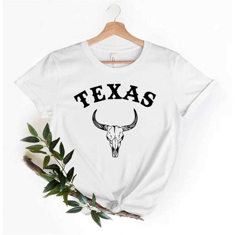 Comfort Colors Texas Cowboys Shirt, Western American Tshirt, Texas Cowboy Retro Tee Shirt, Retro Country Tee, Boho Cow C.jpg
