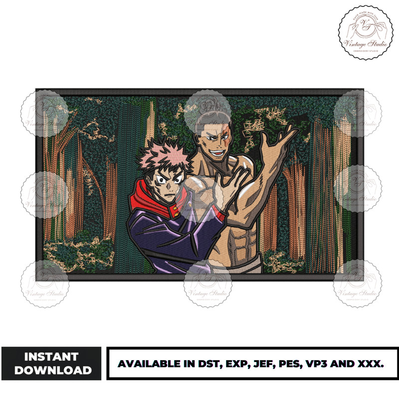 Anime Embroidery Design - Embroidery Market 1012.png