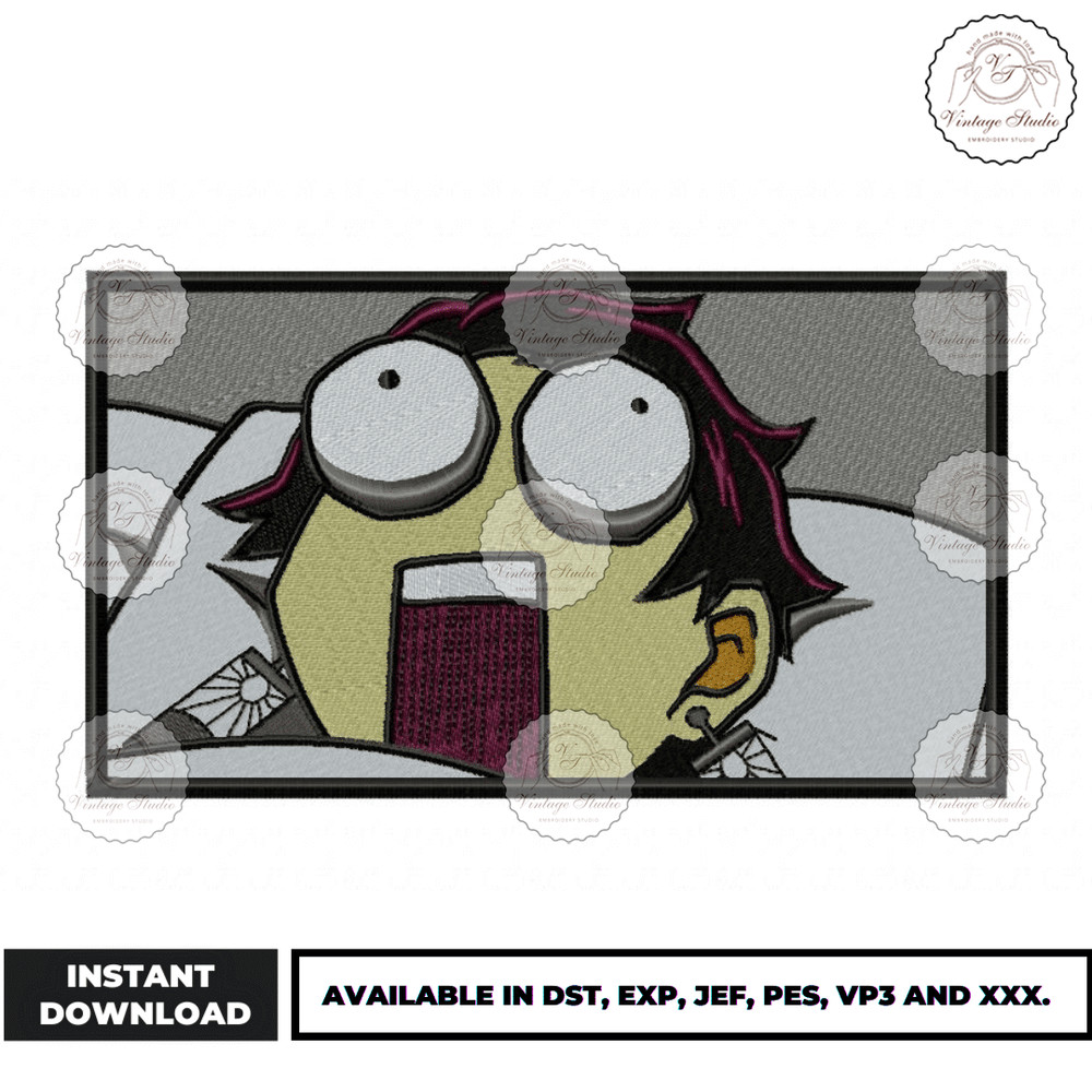 Anime Embroidery Design - Embroidery Market 1073.png