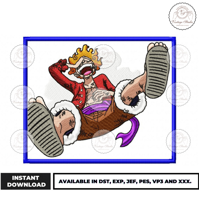 Anime Embroidery Design - Embroidery Market 1074.png