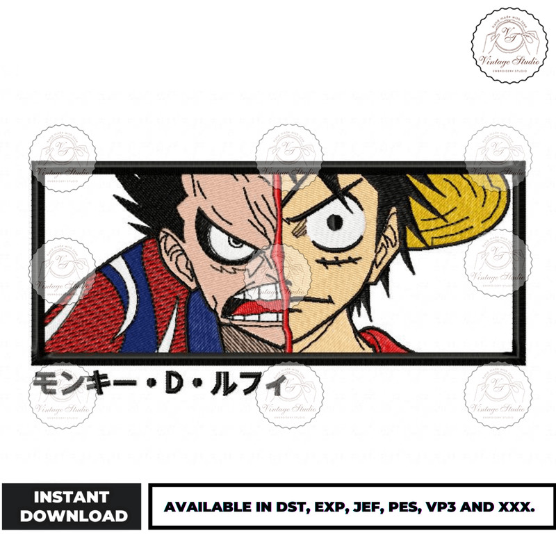 Anime Embroidery Design - Embroidery Market 1077.png