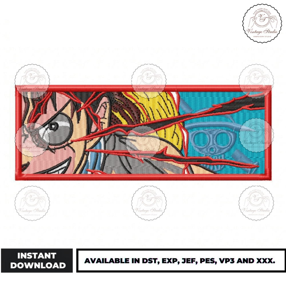 Anime Embroidery Design - Embroidery Market 1083.png