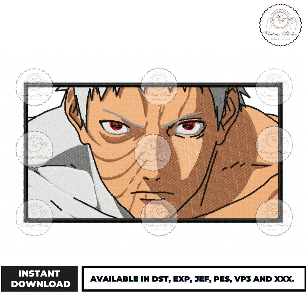 Anime Embroidery Design - Embroidery Market 1132.png