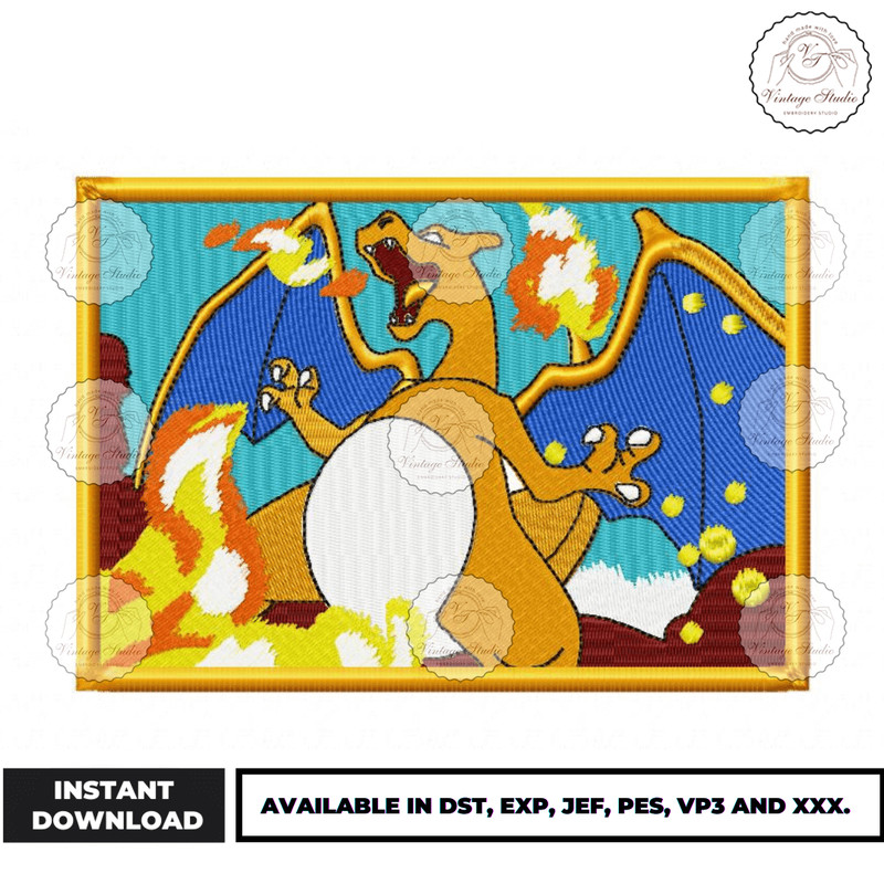 Anime Embroidery Design - Embroidery Market 1158.png