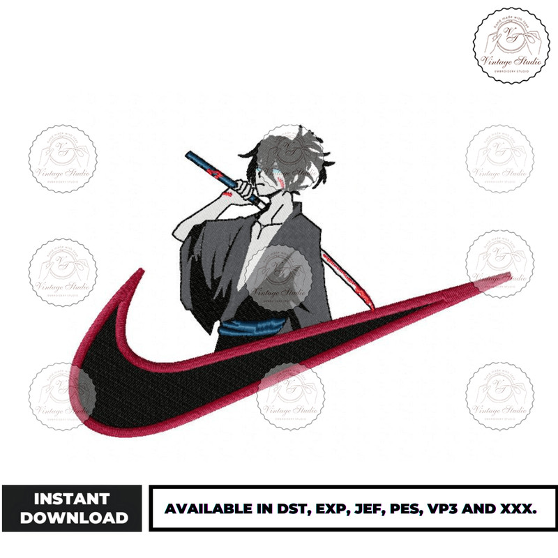 Anime Embroidery Design - Embroidery Market 1226.png