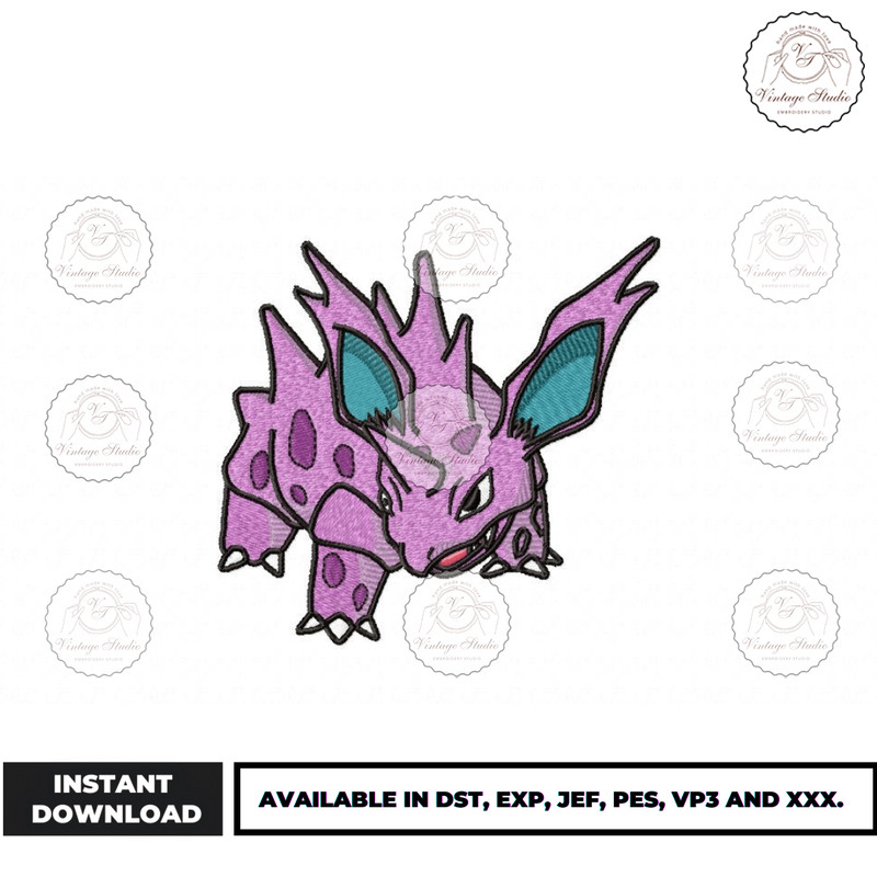 Anime Embroidery Design - Embroidery Market 1248.png