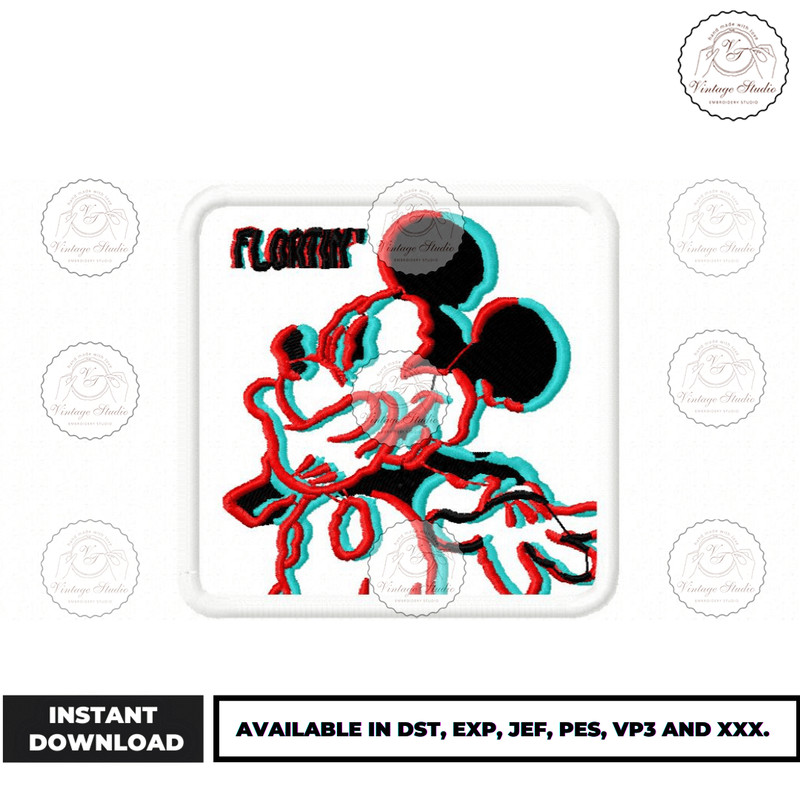 Anime Embroidery Design - Embroidery Market 1382.png