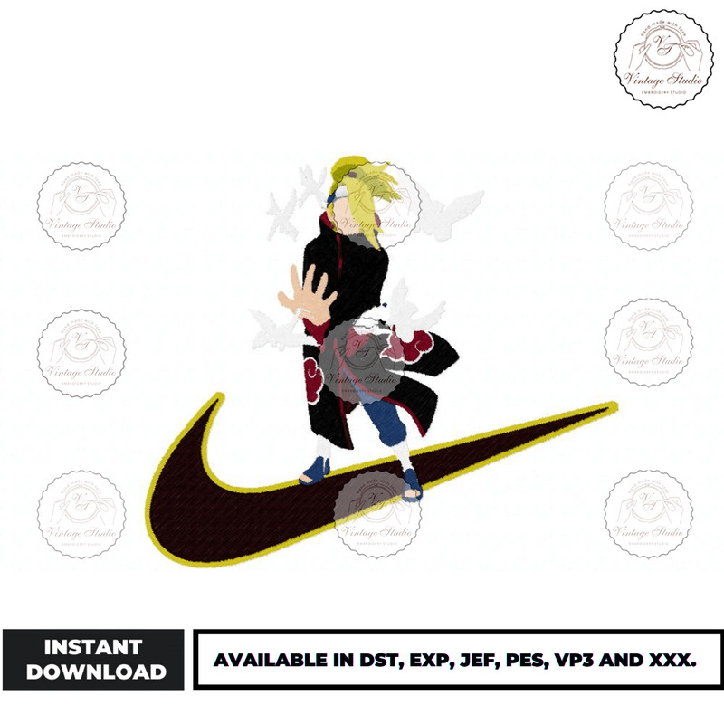 Anime Embroidery Design - Embroidery Market 1453.png