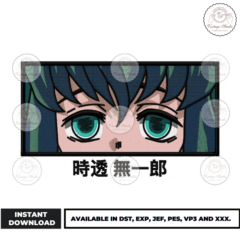 Anime Embroidery Design - Embroidery Market 1460.png