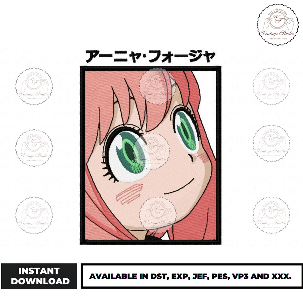 Anime Embroidery Design - Embroidery Market 1507.png