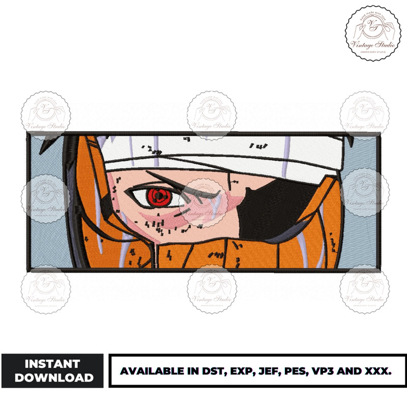 Anime Embroidery Design - Embroidery Market 1511.png