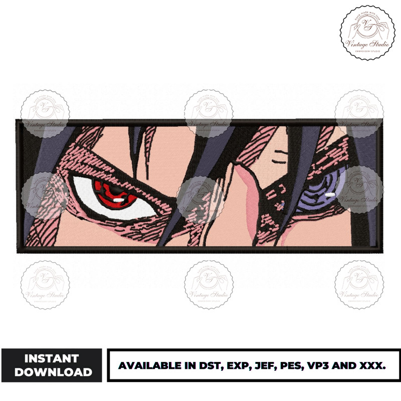 Anime Embroidery Design - Embroidery Market 1512.png