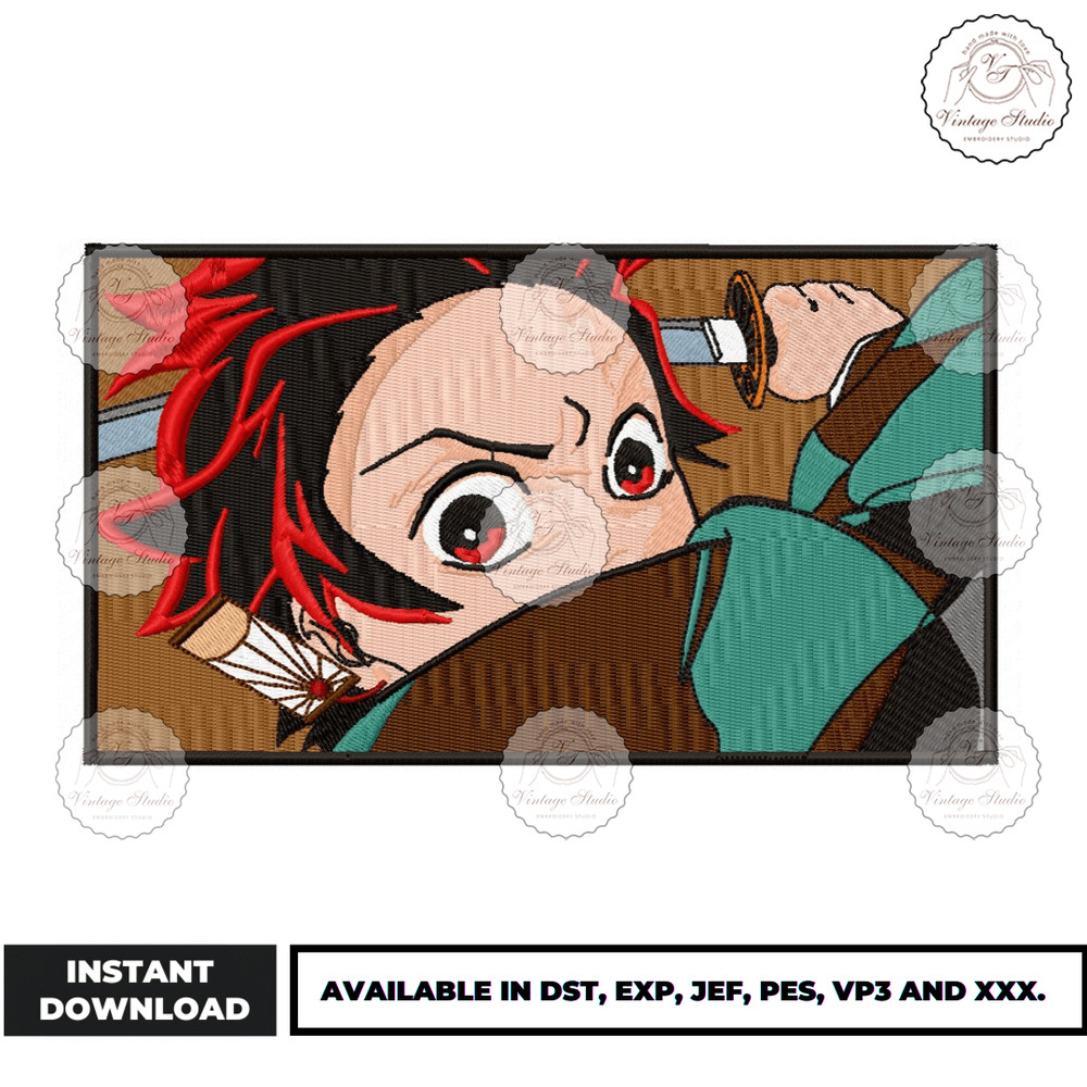 Anime Embroidery Design - Embroidery Market 1520.png