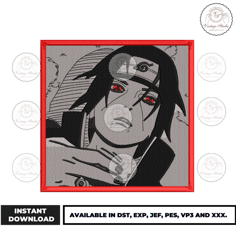 Anime Embroidery Design - Embroidery Market 1522.png