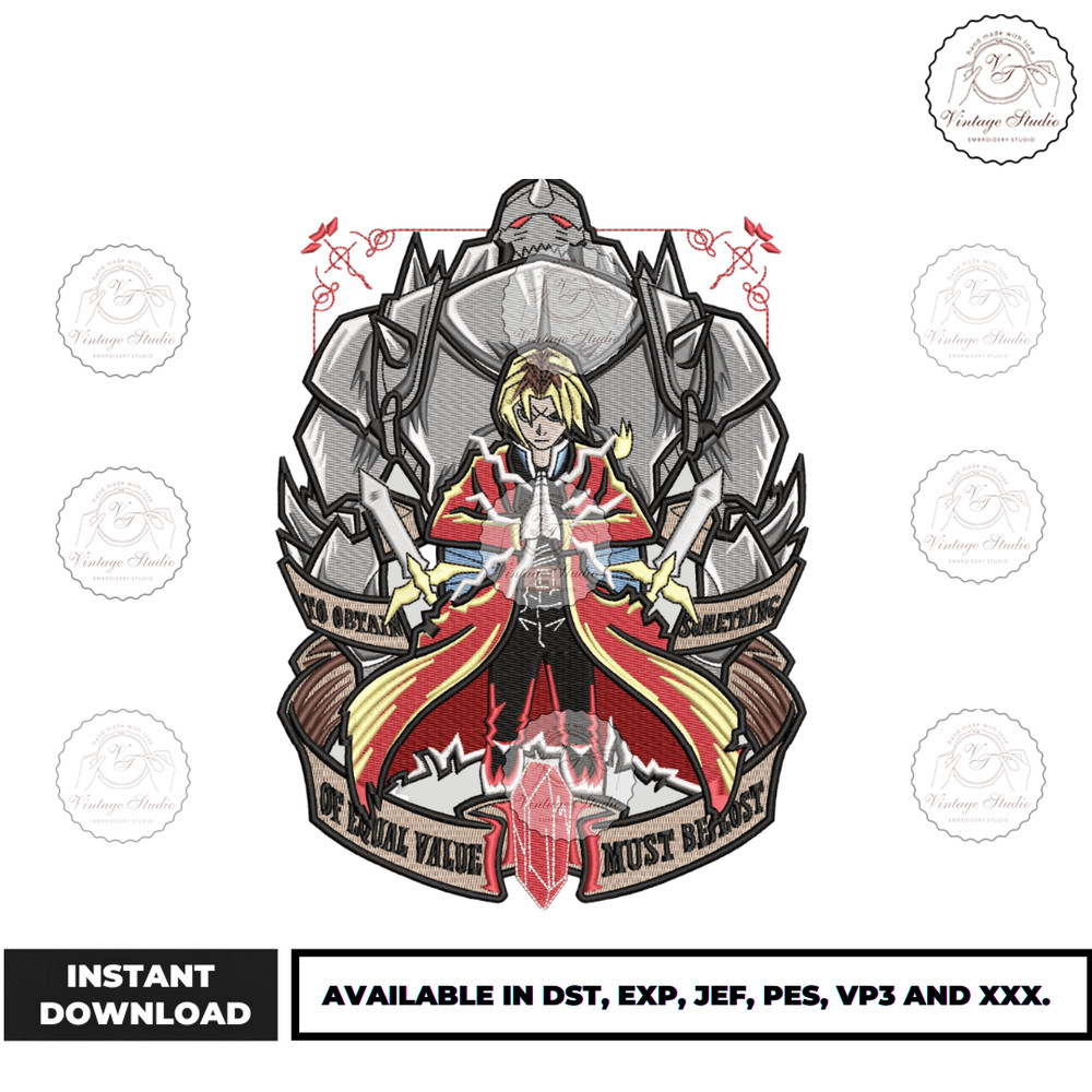 Anime Embroidery Design - Embroidery Market 1526.png