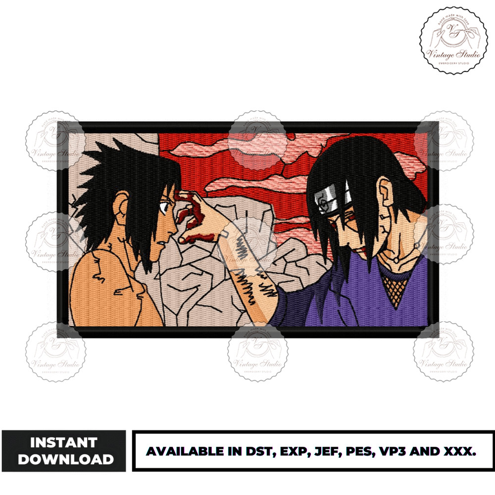 Anime Embroidery Design - Embroidery Market 1540.png