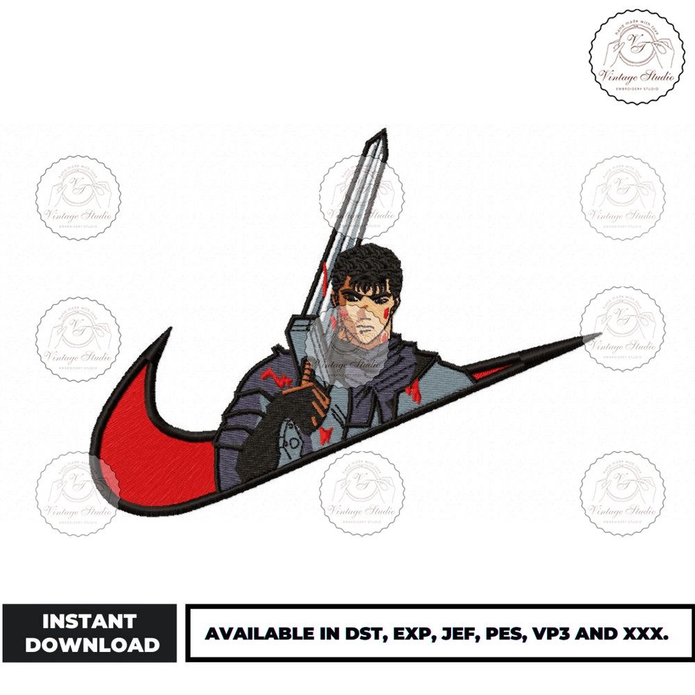 Anime Embroidery Design - Embroidery Market 1541.png
