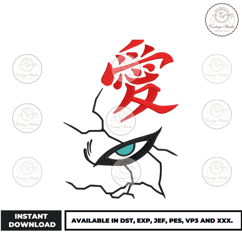 Anime Embroidery Design - Embroidery Market 1548.png