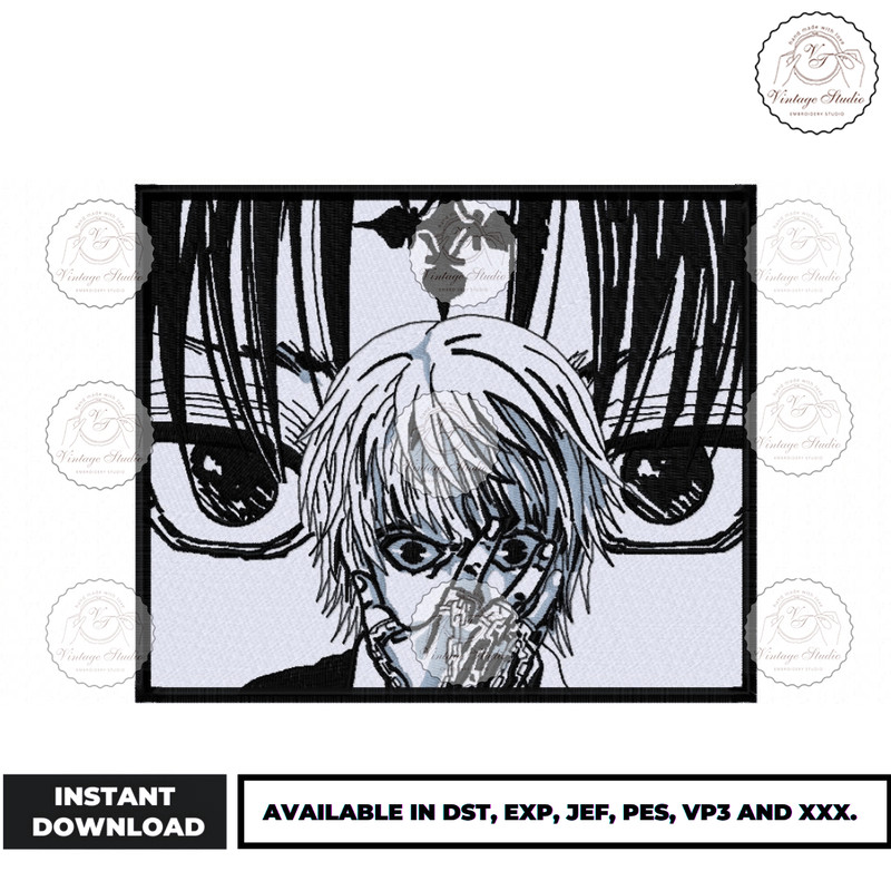 Anime Embroidery Design - Embroidery Market 1619.png