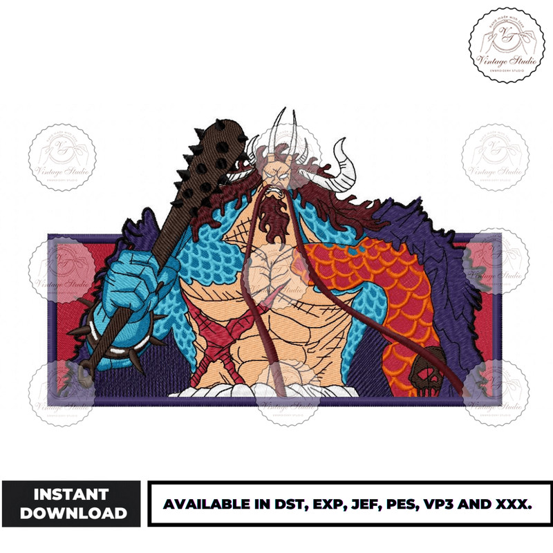 Anime Embroidery Design - Embroidery Market 1622.png