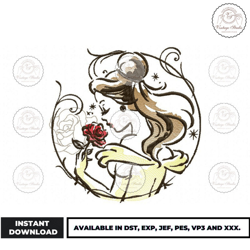 Anime Embroidery Design - Embroidery Market 1659.png
