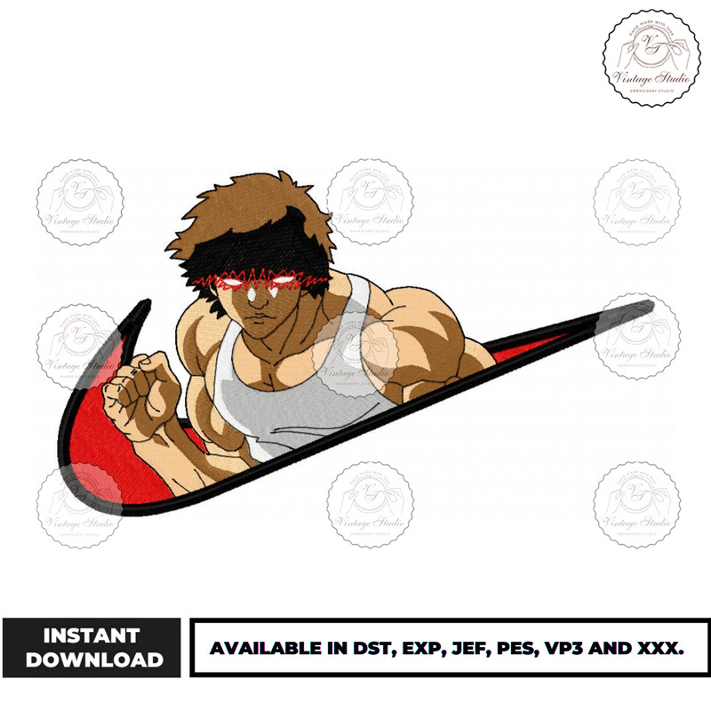 Anime Embroidery Design - Embroidery Market 1661.png