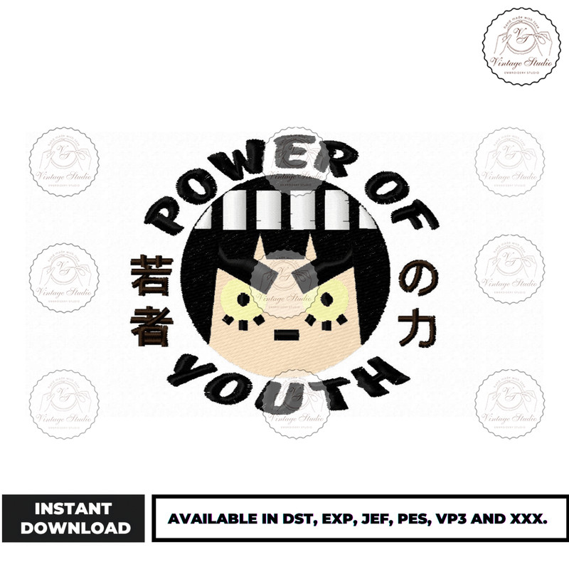 Anime Embroidery Design - Embroidery Market 1684.png