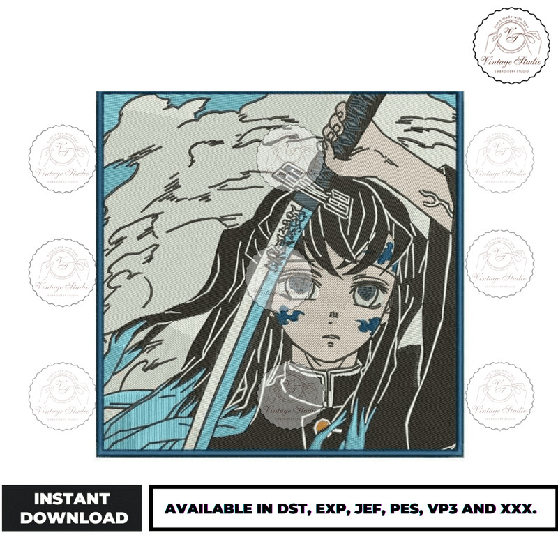 Anime Embroidery Design - Embroidery Market 536.png