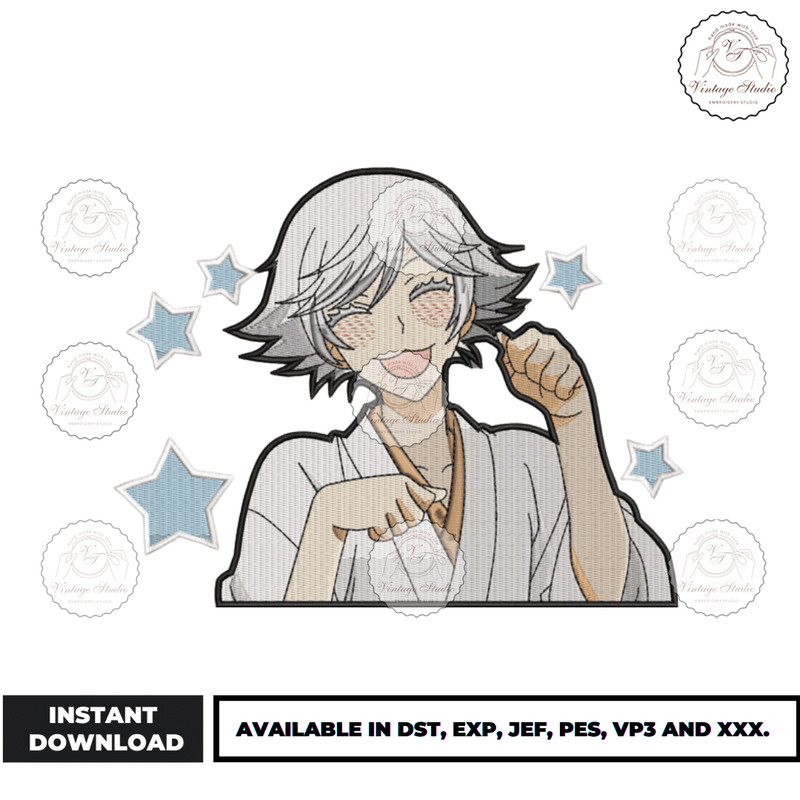 Anime Embroidery Design - Embroidery Market 560.png
