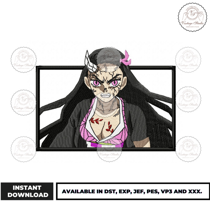 Anime Embroidery Design - Embroidery Market 655.png