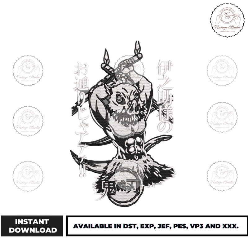 Anime Embroidery Design - Embroidery Market 735.png