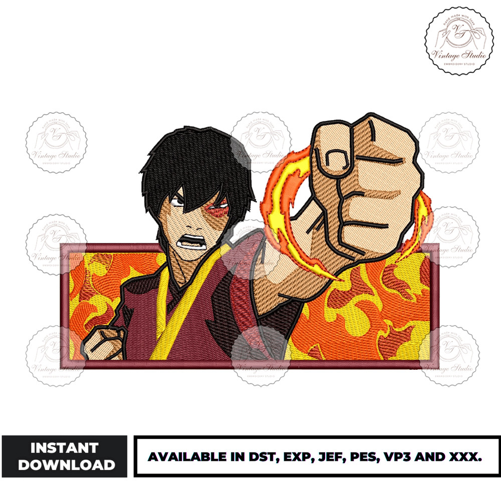 Anime Embroidery Design - Embroidery Market 831.png