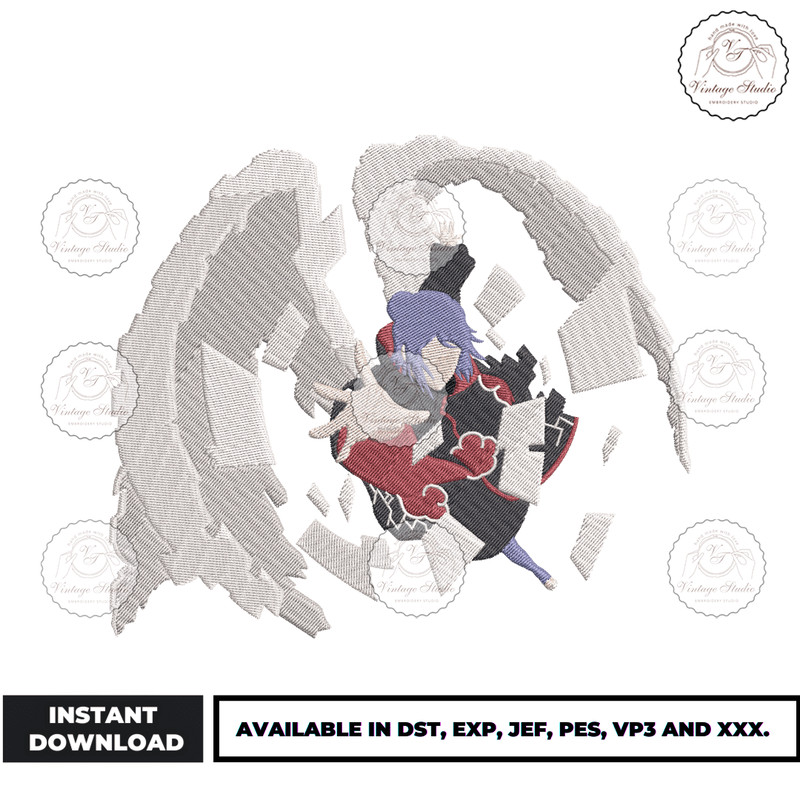 Anime Embroidery Design - Embroidery Market 884.png